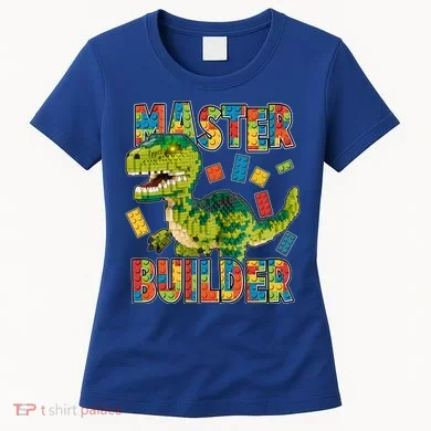 Master Builder T-Rex Dinosaur Women's T-Shirt