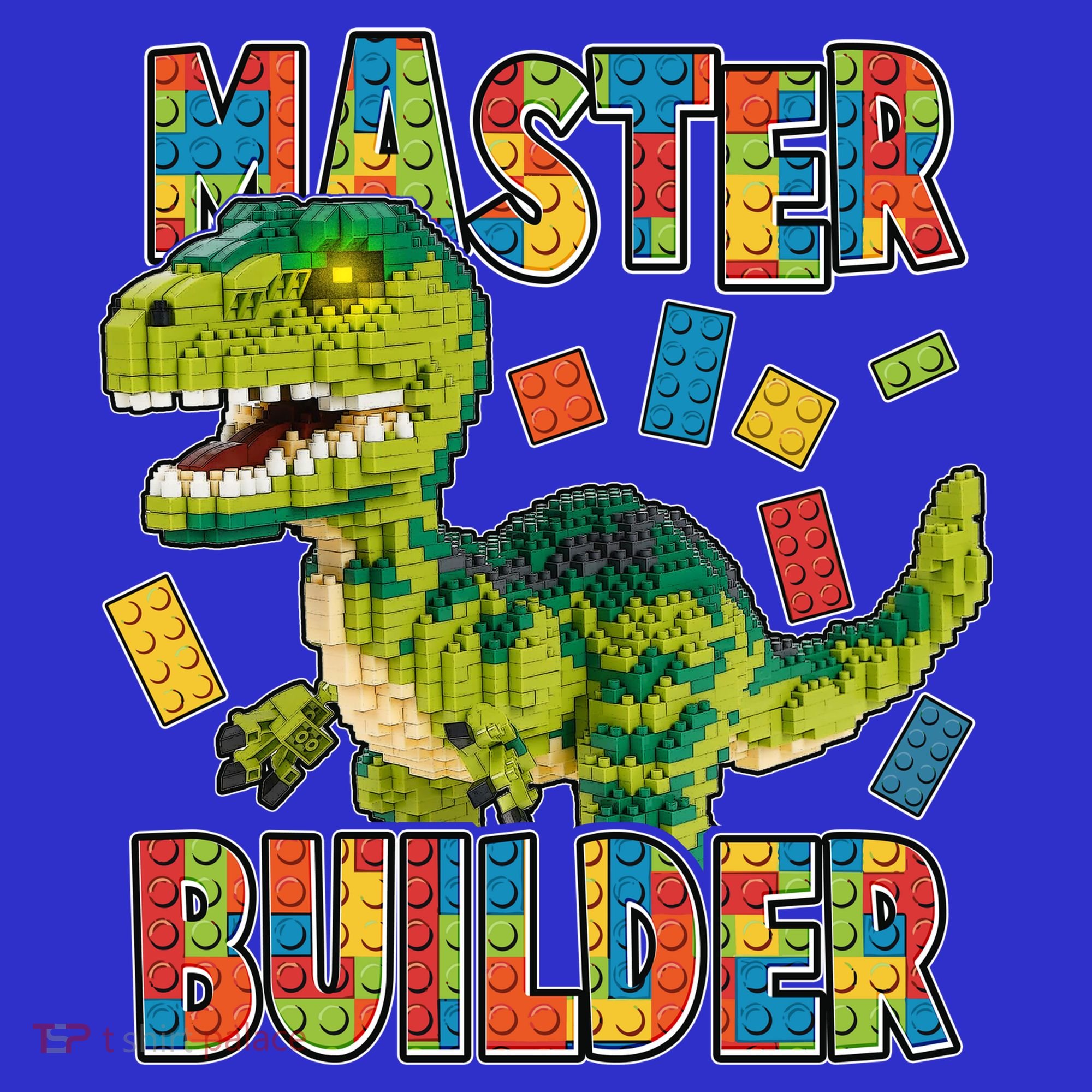 Master Builder T-Rex Dinosaur Women's T-Shirt