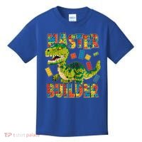 Master Builder T-Rex Dinosaur Kids T-Shirt thumb 0