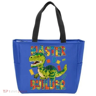 Master Builder T-Rex Dinosaur Tote Bag