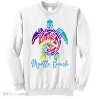 Myrtle Beach Tie Dye Sea Turtle Matching Family Vacation Sweatshirt thumb 0