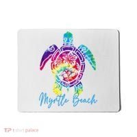 Myrtle Beach Tie Dye Sea Turtle Matching Family Vacation Mousepad thumb 0