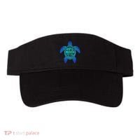 Myrtle Beach Tribal Sea Turtle South Carolina Vacation 2025 Visor thumb 0