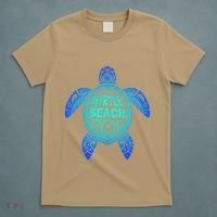 Myrtle Beach Tribal Sea Turtle South Carolina Vacation 2025 T-Shirt thumb 5