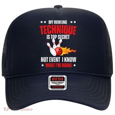 My Bowling Technique Is Top Secret Cool Bowling Design wo Hat