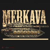 Merkava Battle Tank Israel Israeli Military T-Shirt thumb 7