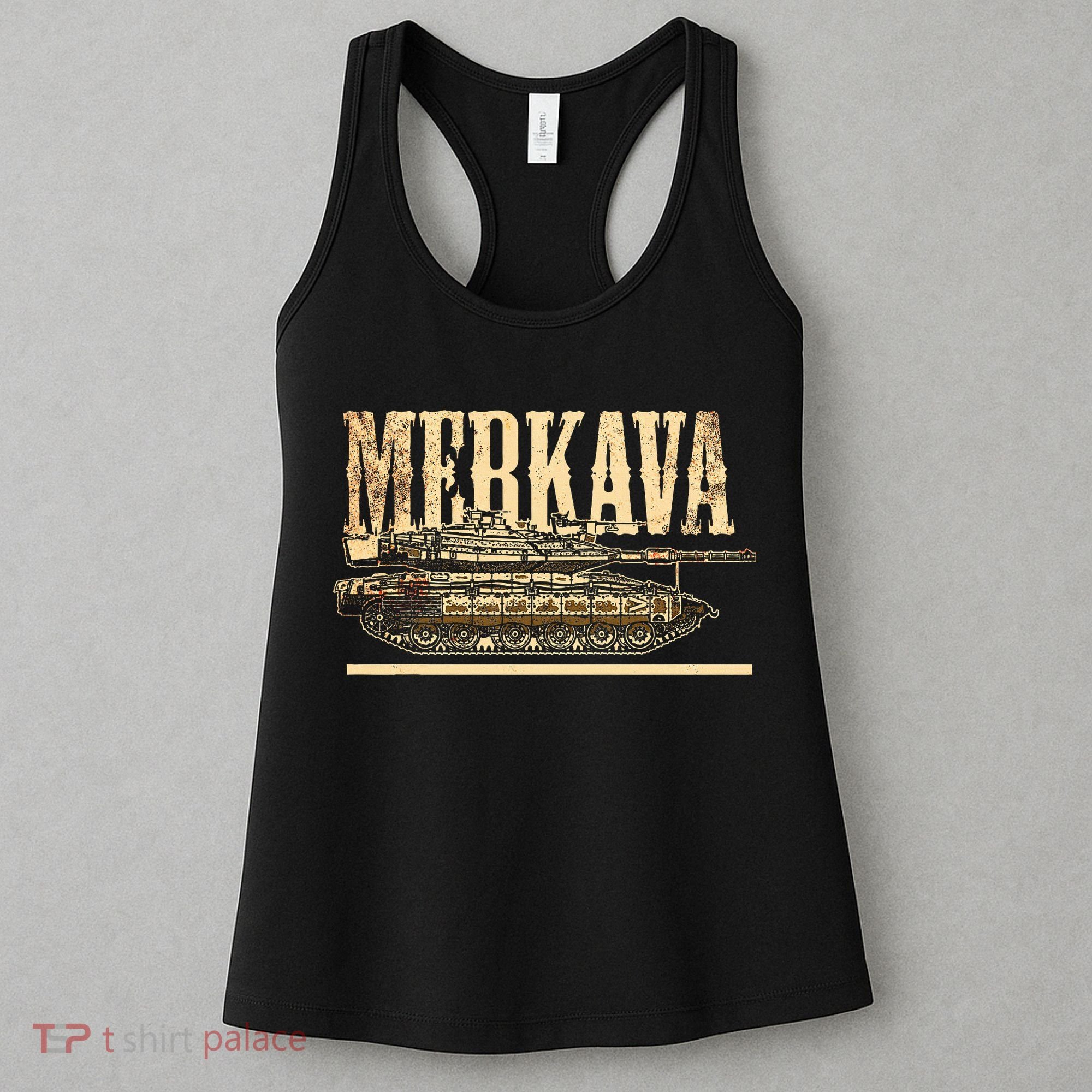 Merkava Battle Tank Israel Israeli Military Women's Tank Top