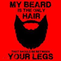 My Beard The Only Hair That Should Be Between YourLegs Santa Hat thumb 1
