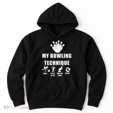 My Bowling Technique Hoodie