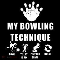 My Bowling Technique Long Sleeve Shirt thumb 2