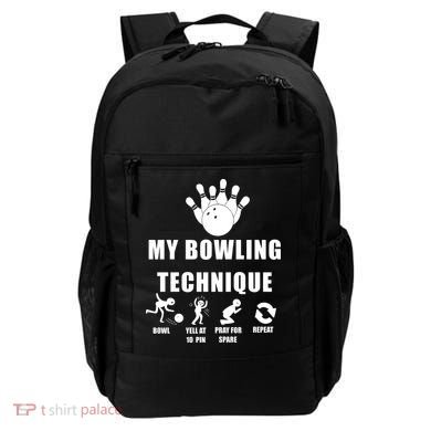 My Bowling Technique Backpack