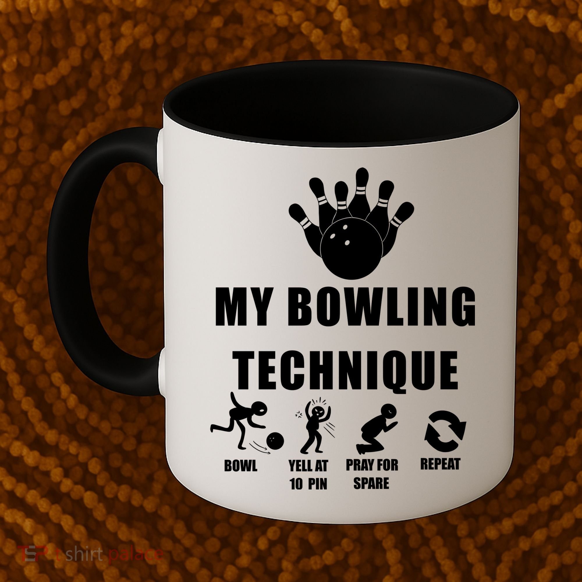 My Bowling Technique Coffee Mug