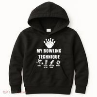 My Bowling Technique Kids Hoodie thumb 0