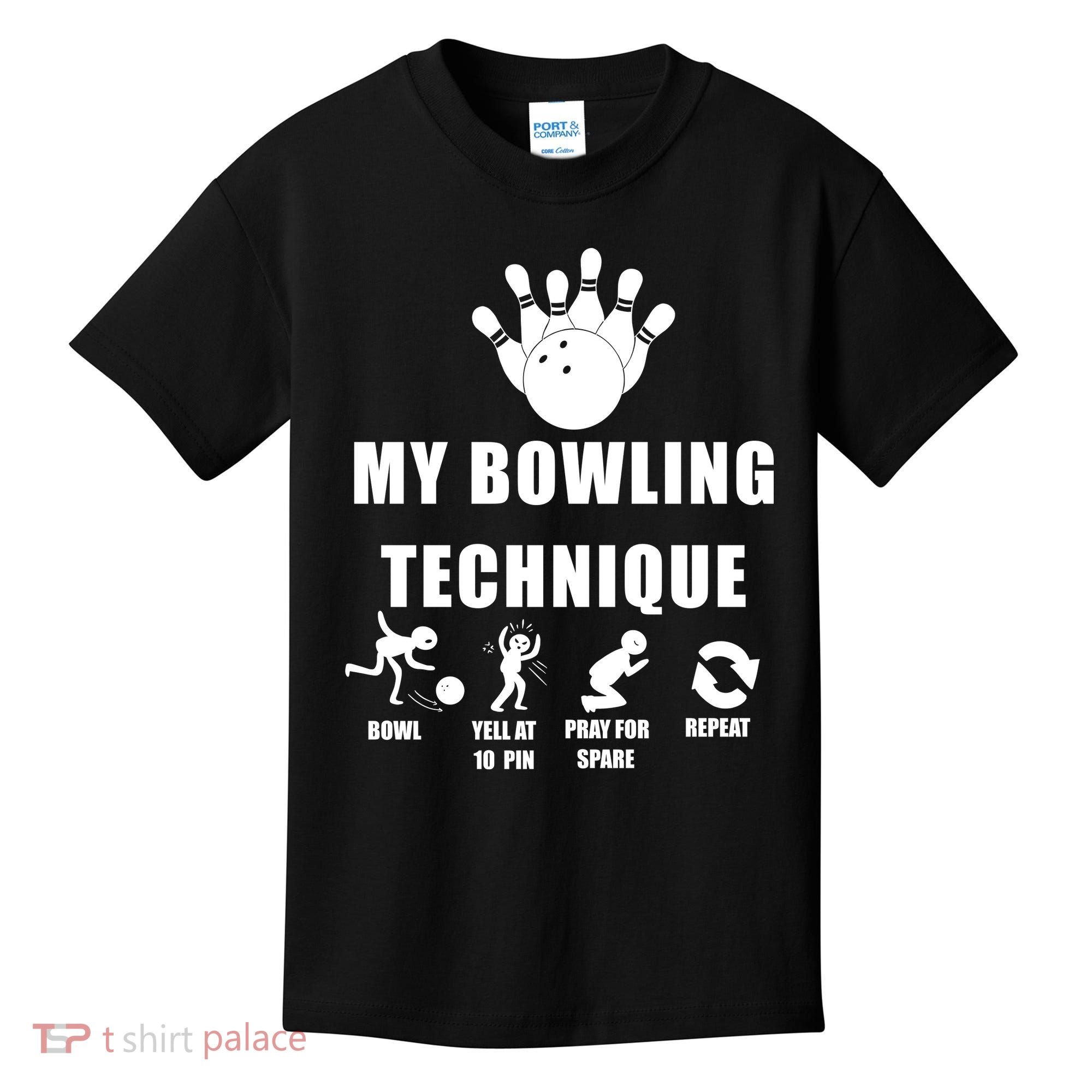My Bowling Technique Kids T-Shirt