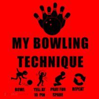 My Bowling Technique Santa Hat thumb 1