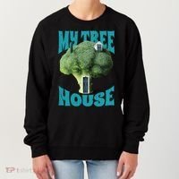 My Broccoli Tree House Funny Women's Sweatshirt thumb 0