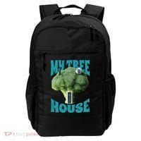 My Broccoli Tree House Funny Backpack thumb 0