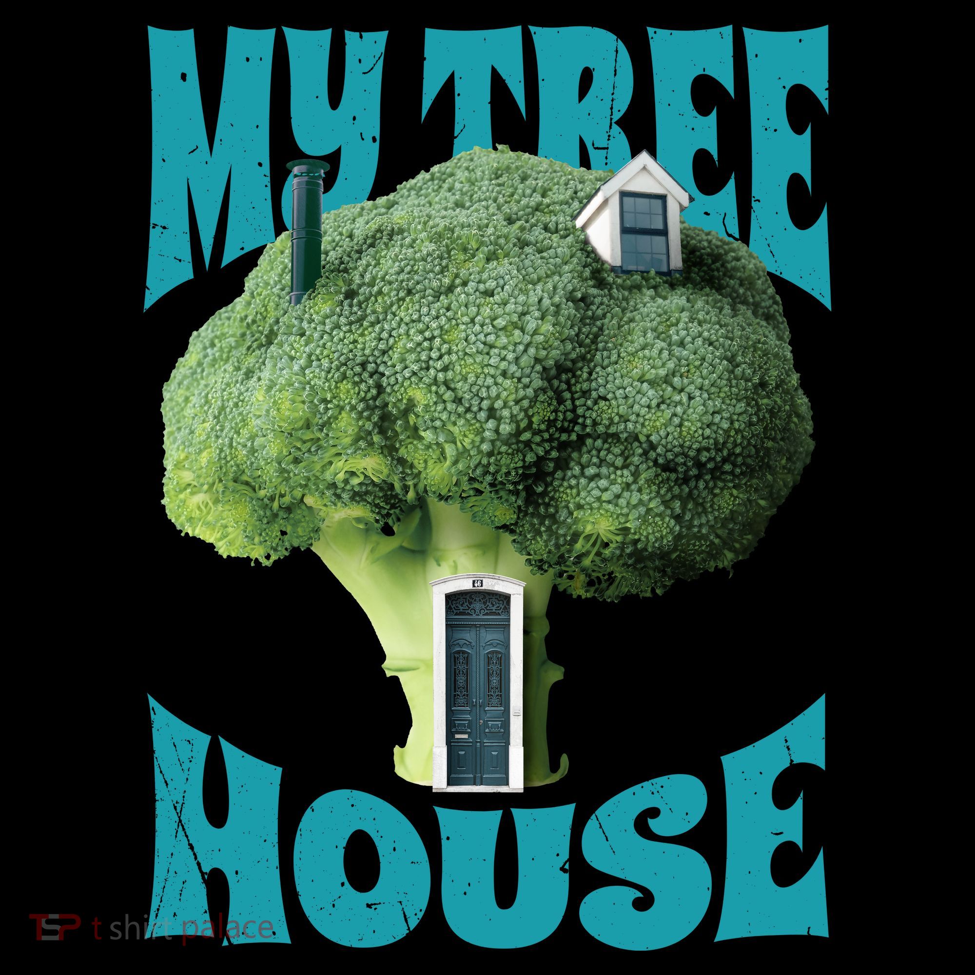 My Broccoli Tree House Funny Bucket Hat