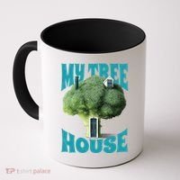 My Broccoli Tree House Funny Coffee Mug thumb 0