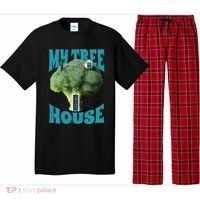 My Broccoli Tree House Funny Pajama Set thumb 0
