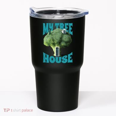 My Broccoli Tree House Funny Tumbler