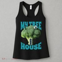 My Broccoli Tree House Funny Women's Tank Top thumb 3