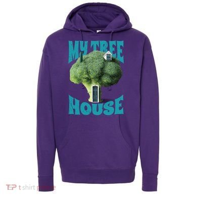 My Broccoli Tree House Funny Hoodie