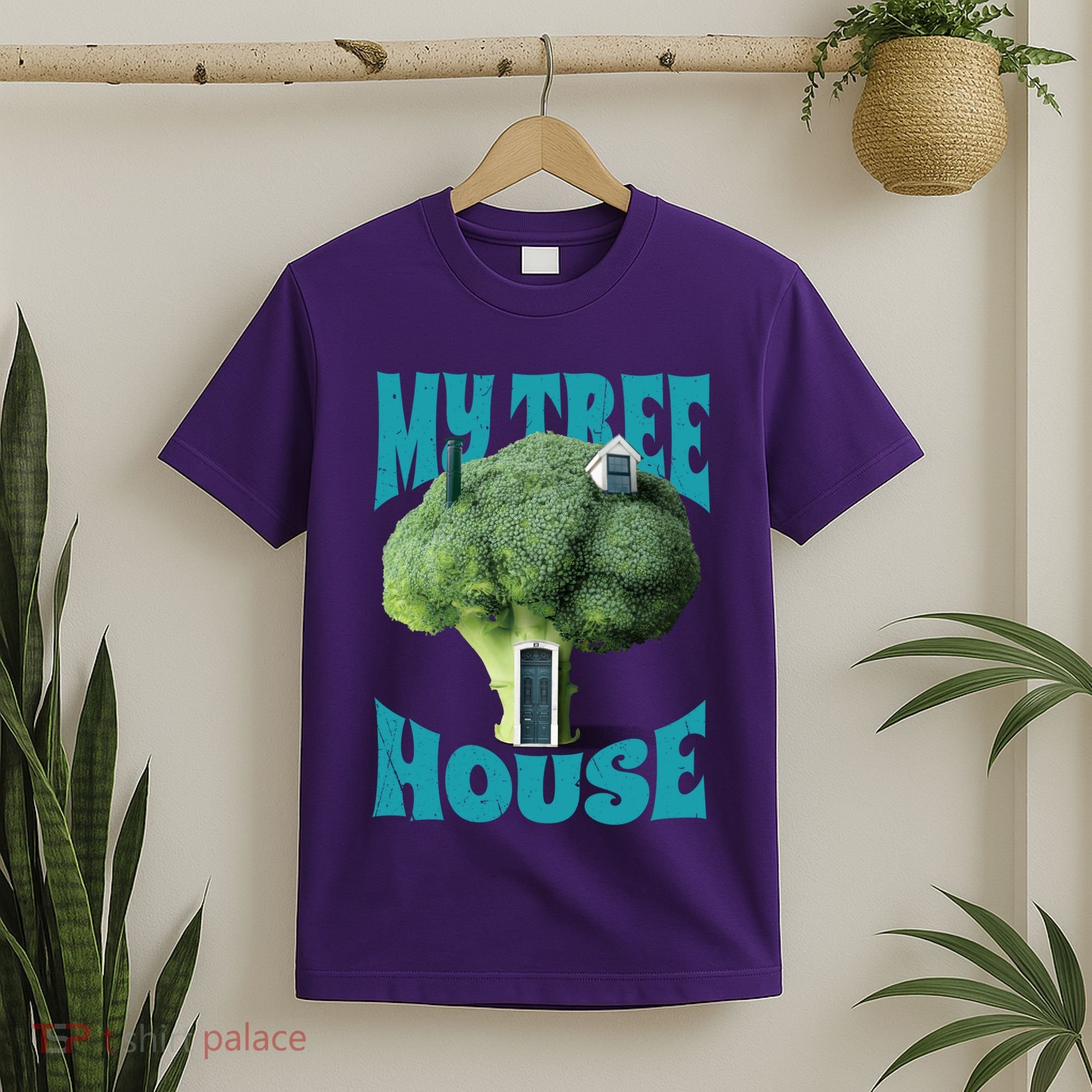 My Broccoli Tree House Funny T-Shirt