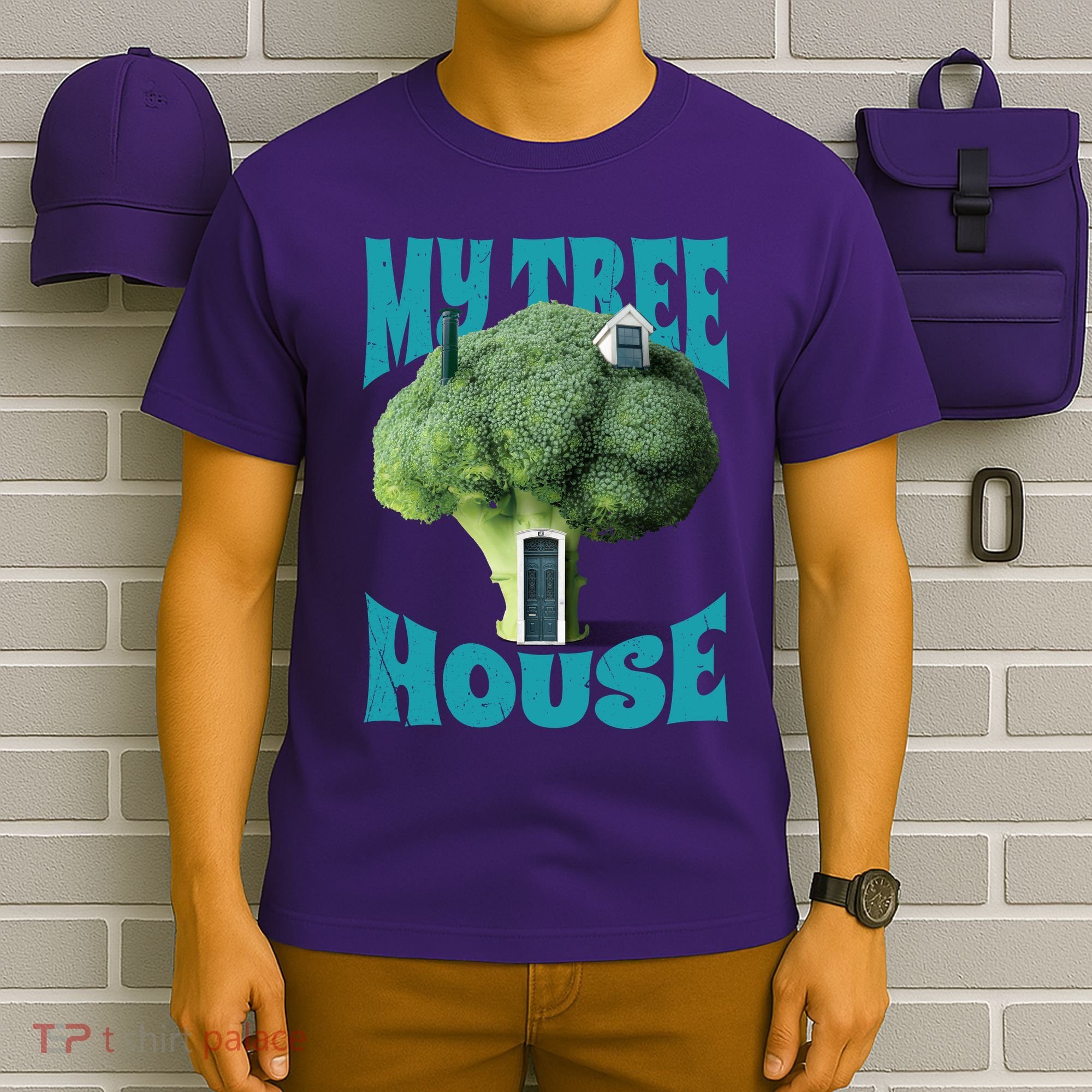 My Broccoli Tree House Funny T-Shirt