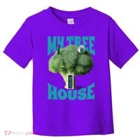 My Broccoli Tree House Funny Toddler T-Shirt thumb 0