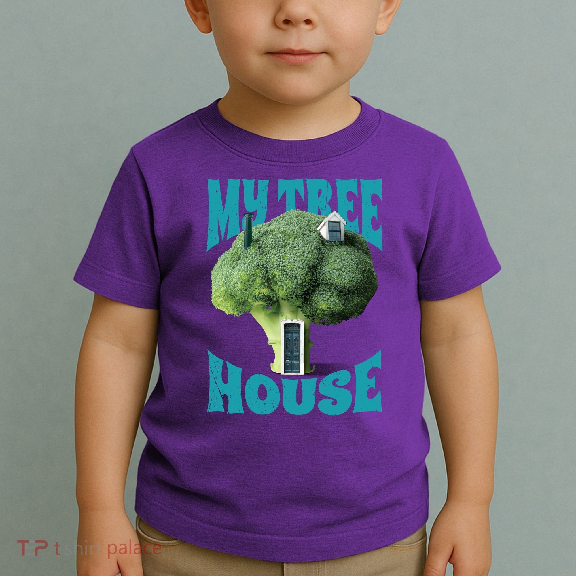 My Broccoli Tree House Funny Toddler T-Shirt