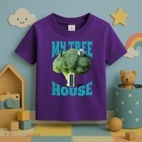 My Broccoli Tree House Funny Toddler T-Shirt thumb 3