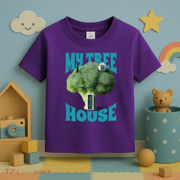 My Broccoli Tree House Funny Toddler T-Shirt