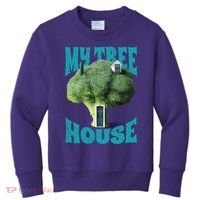 My Broccoli Tree House Funny Kids Sweatshirt thumb 0