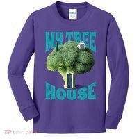My Broccoli Tree House Funny Kids Long Sleeve Shirt thumb 0