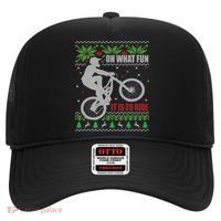 Mountain Bike Ugly Christmas Mountain Biking Gift Hat thumb 0