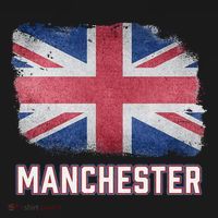 Manchester British United Kingdom Flag Vintage Uk Souvenir T-Shirt thumb 7