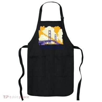 Mackinac Bridge US Travel Apron