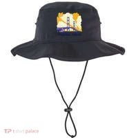 Mackinac Bridge US Travel Bucket Hat thumb 0