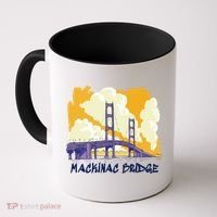 Mackinac Bridge US Travel Coffee Mug thumb 0