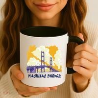 Mackinac Bridge US Travel Coffee Mug thumb 3