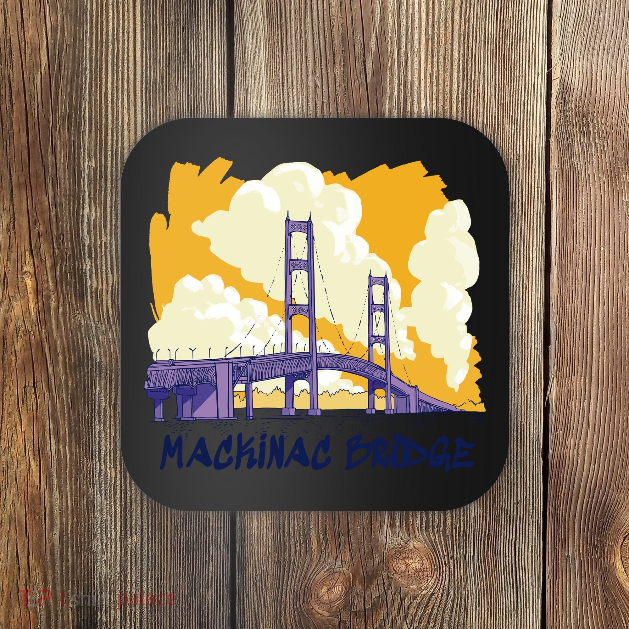 Mackinac Bridge US Travel Coaster