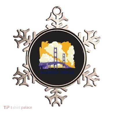 Mackinac Bridge US Travel Ornament