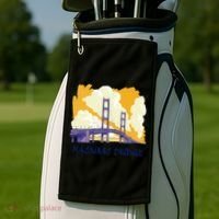 Mackinac Bridge US Travel Golf Towel thumb 2