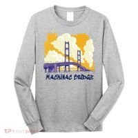 Mackinac Bridge US Travel Long Sleeve Shirt thumb 0