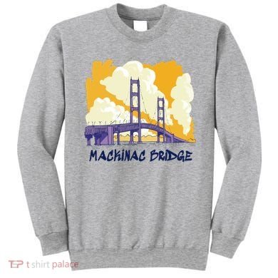 Mackinac Bridge US Travel Sweatshirt
