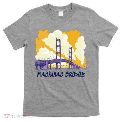 Mackinac Bridge US Travel T-Shirt