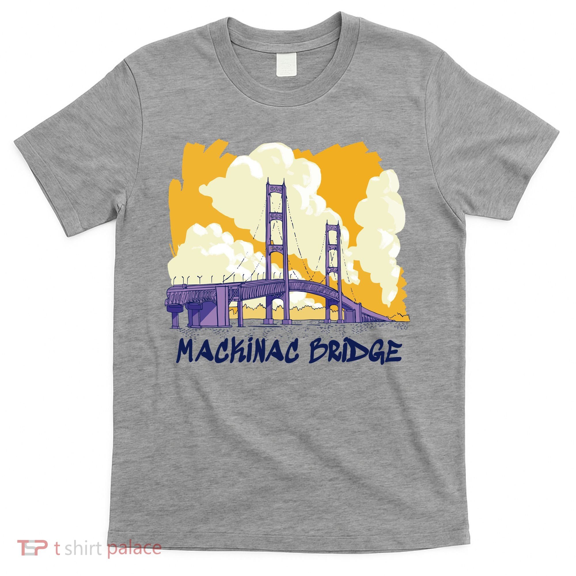 Mackinac Bridge US Travel T-Shirt