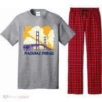 Mackinac Bridge US Travel Pajama Set thumb 0