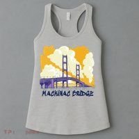 Mackinac Bridge US Travel Women's Tank Top thumb 3